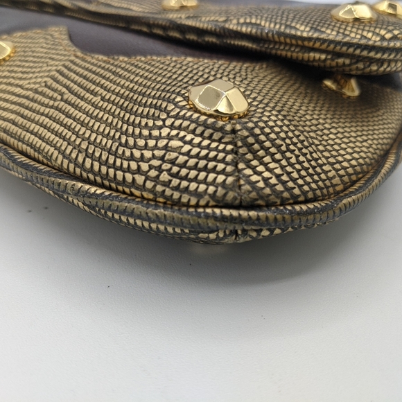Michael Kors Vintage embossed Leather Clutch - Picture 11 of 12